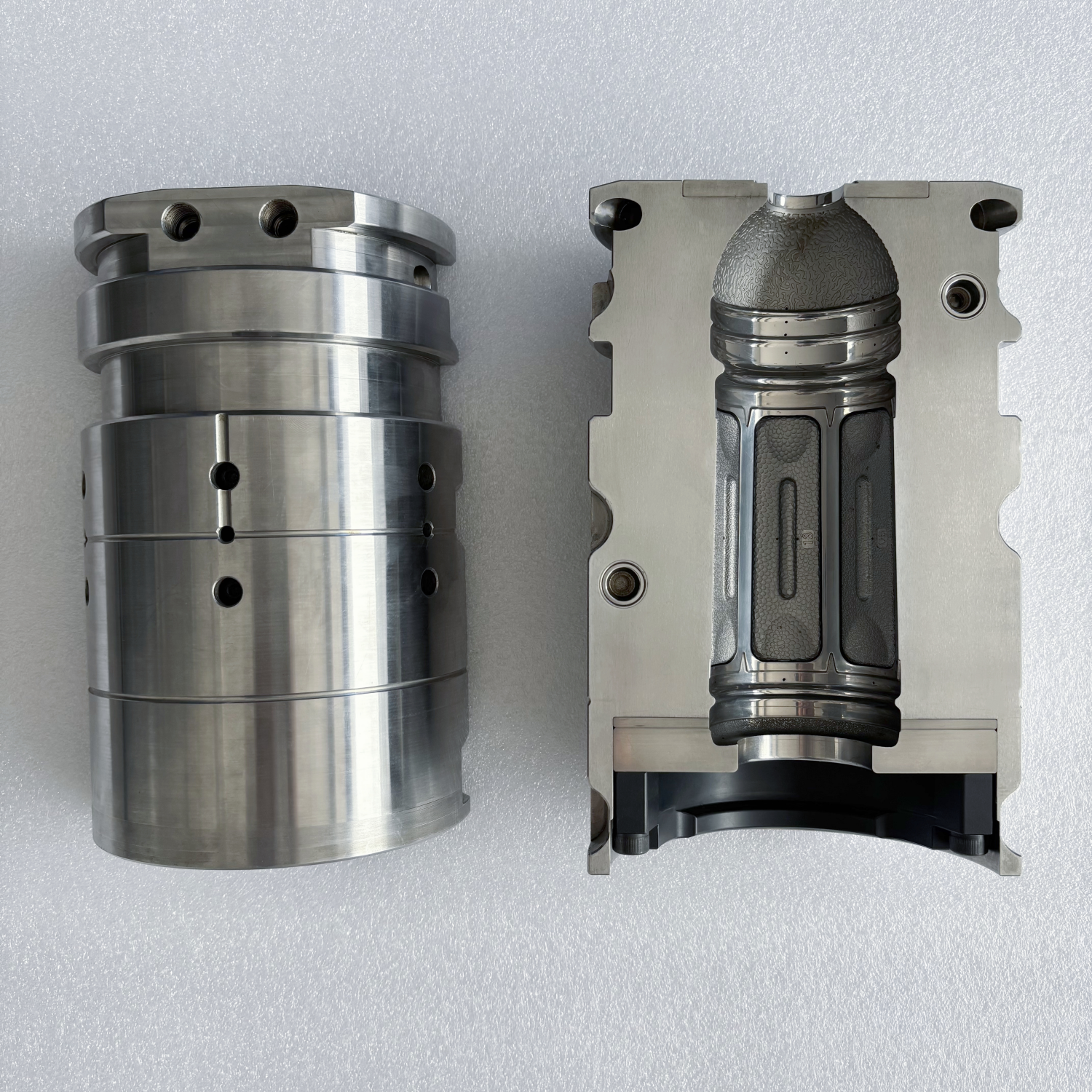 Hot filled blow molding