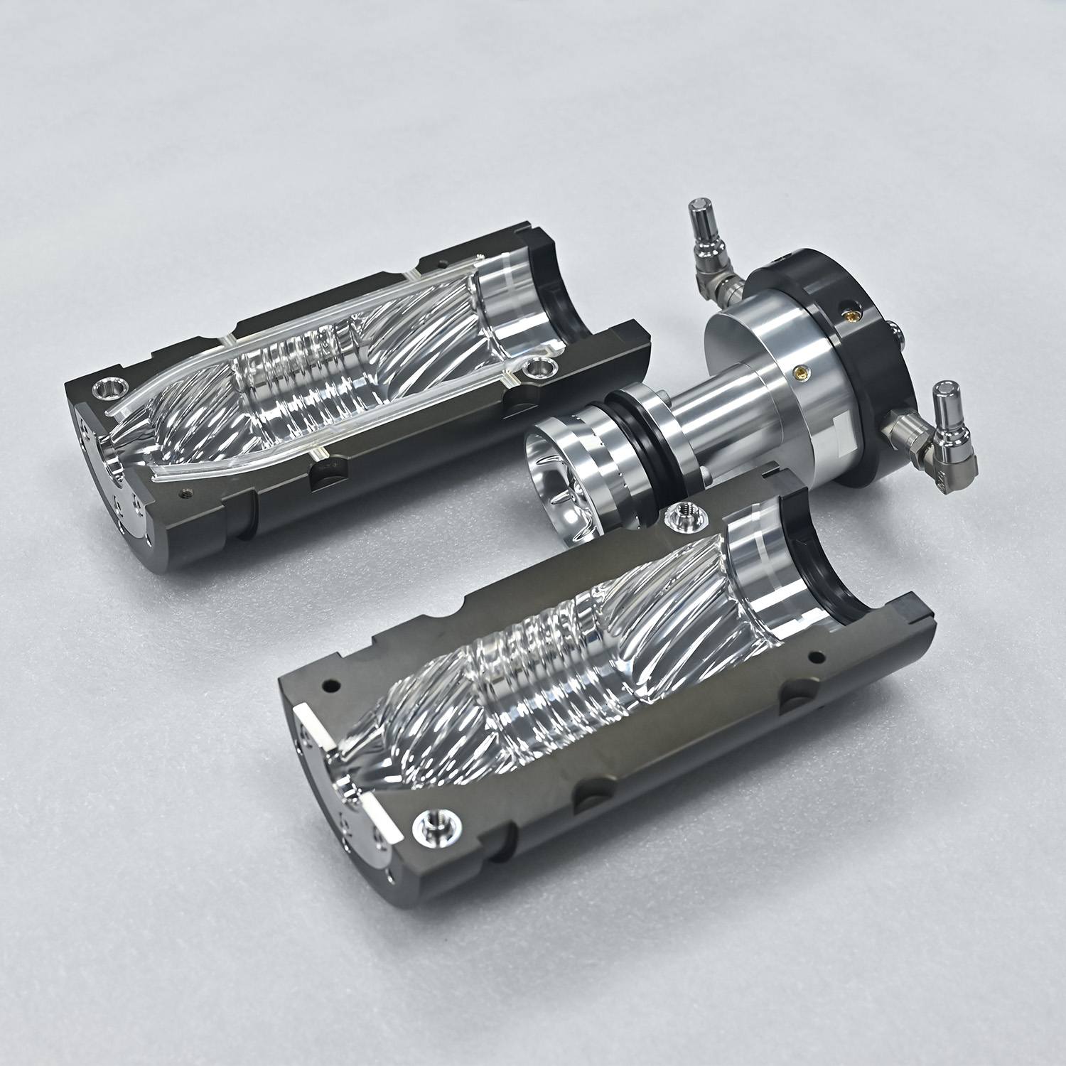 PET blowing mold for Newarstar blow molding machine