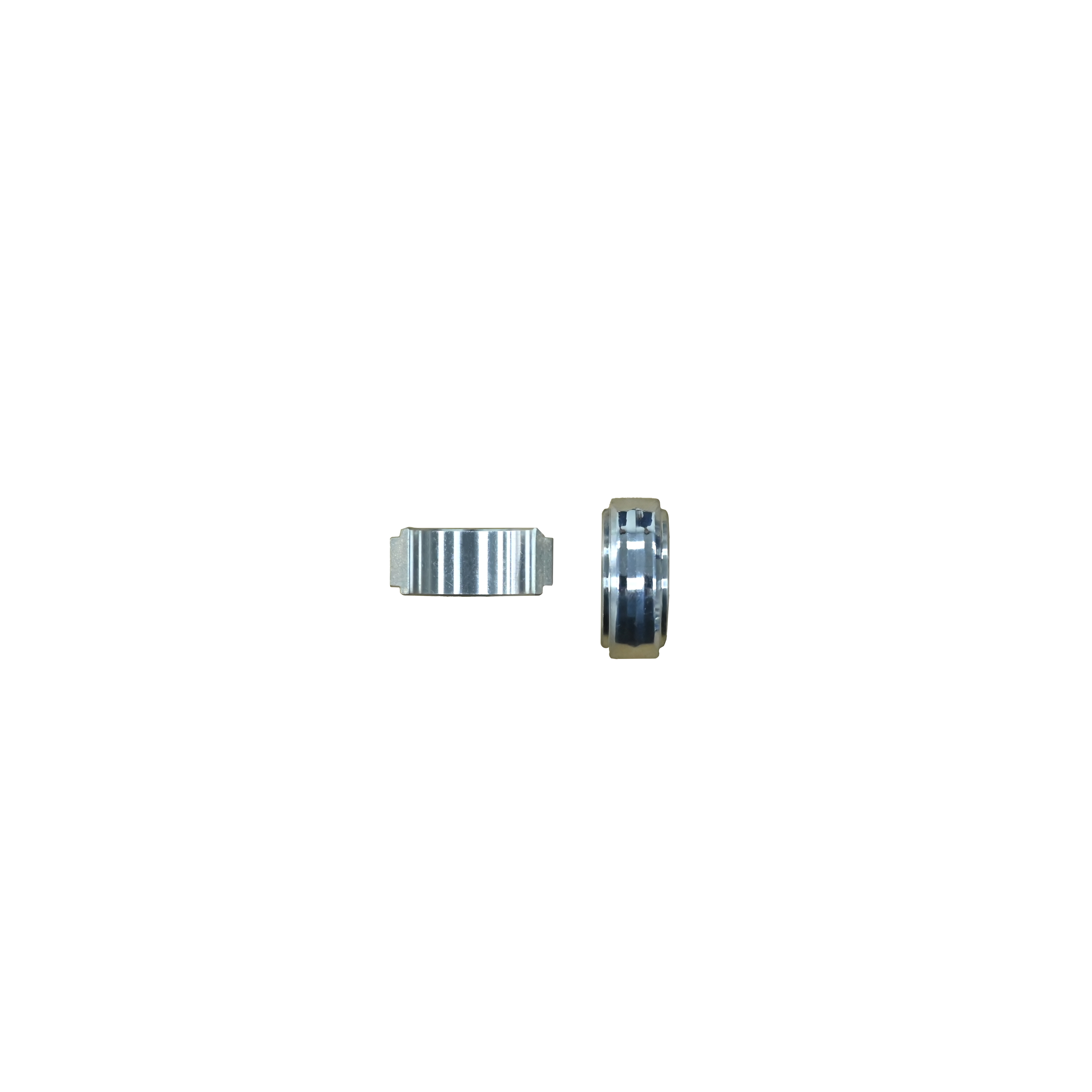 tightening ring PET bottle mandrel front view