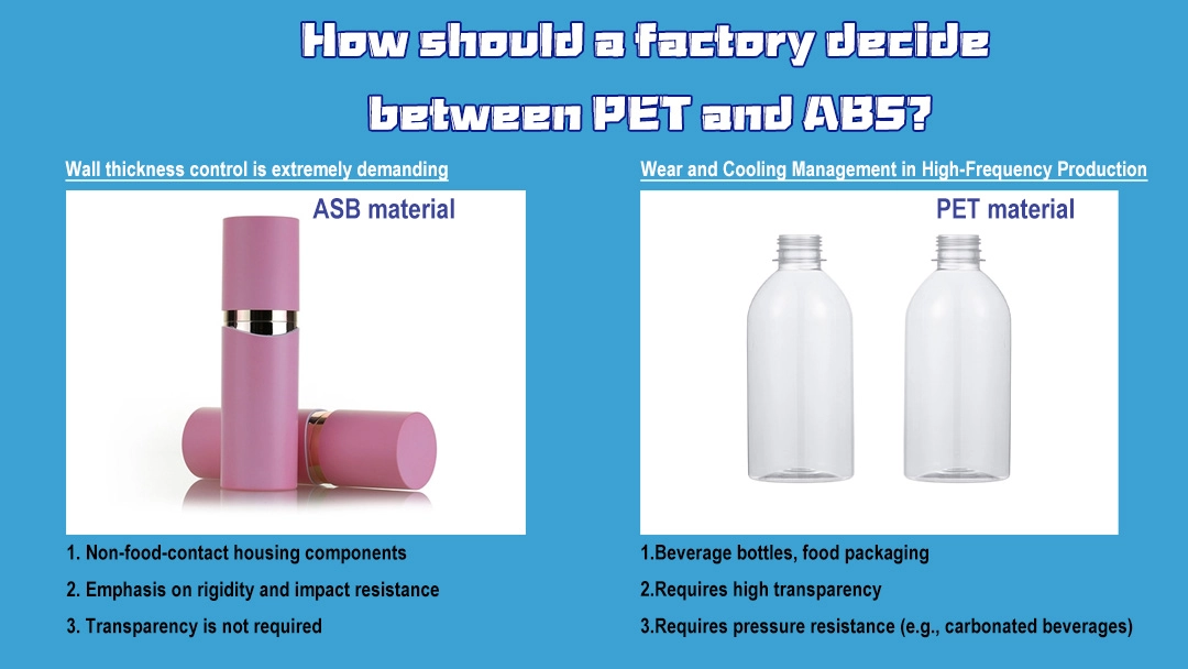 How to Choose PET vs ABS for Molding in Your Facility
