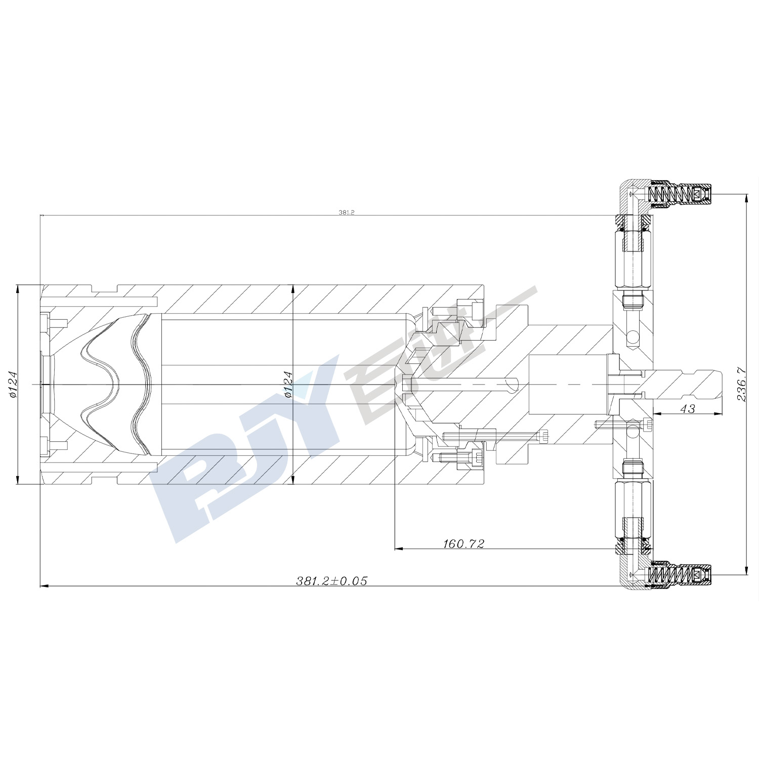 1000ml Blow Mold