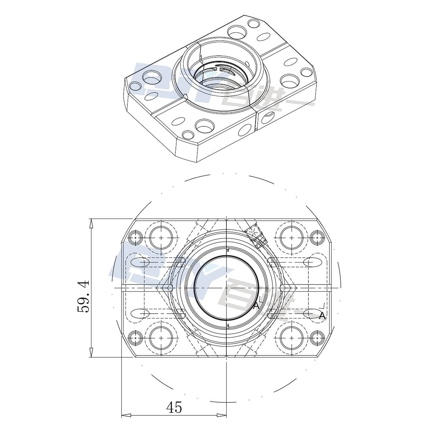 98.2×34 Lip Plate Insert