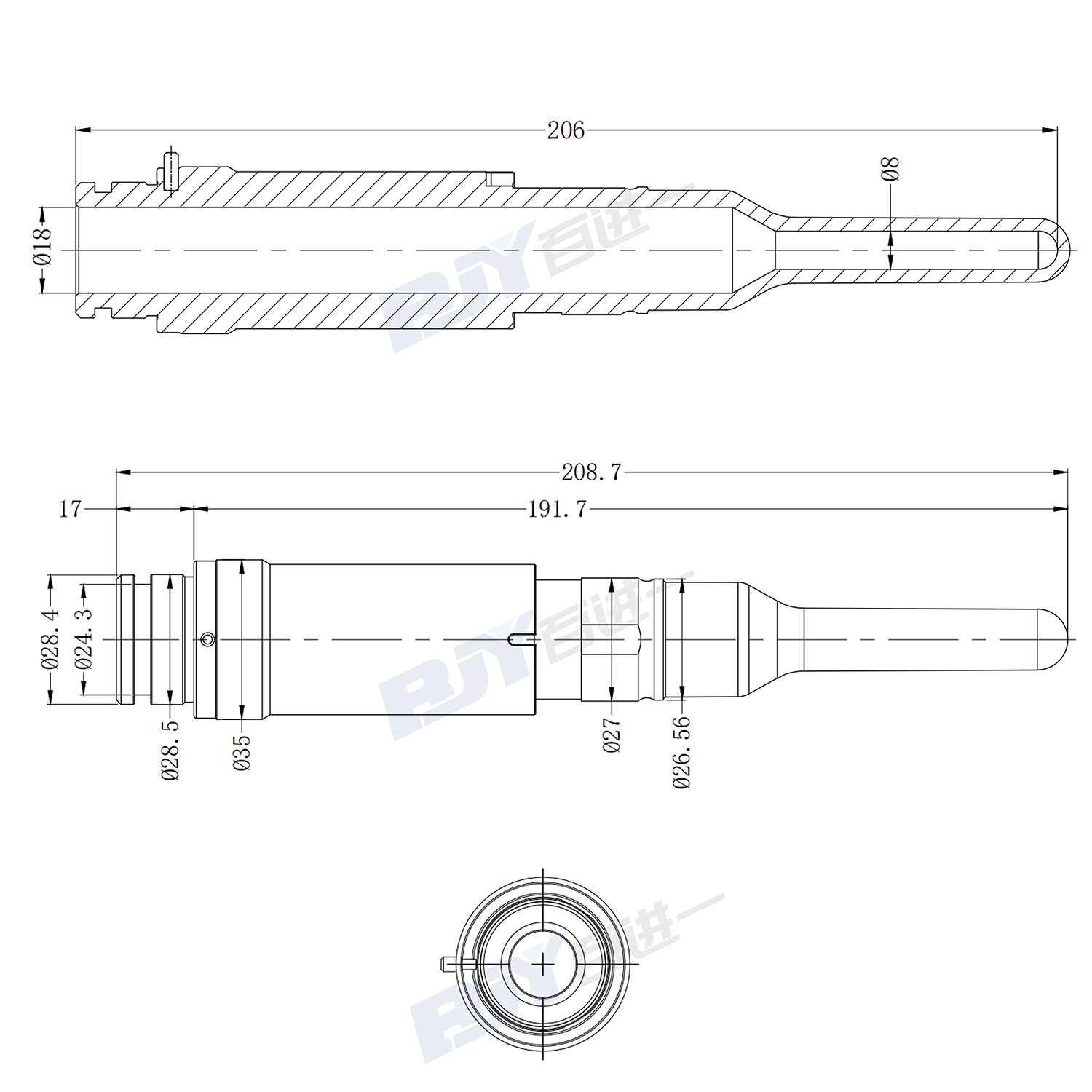 PET Mold Core