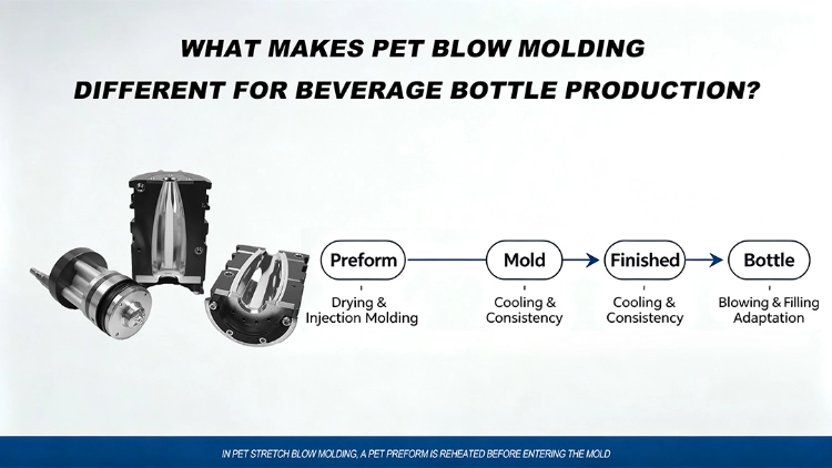 What Makes PET Blow Molding Different for Beverage Bottle Production