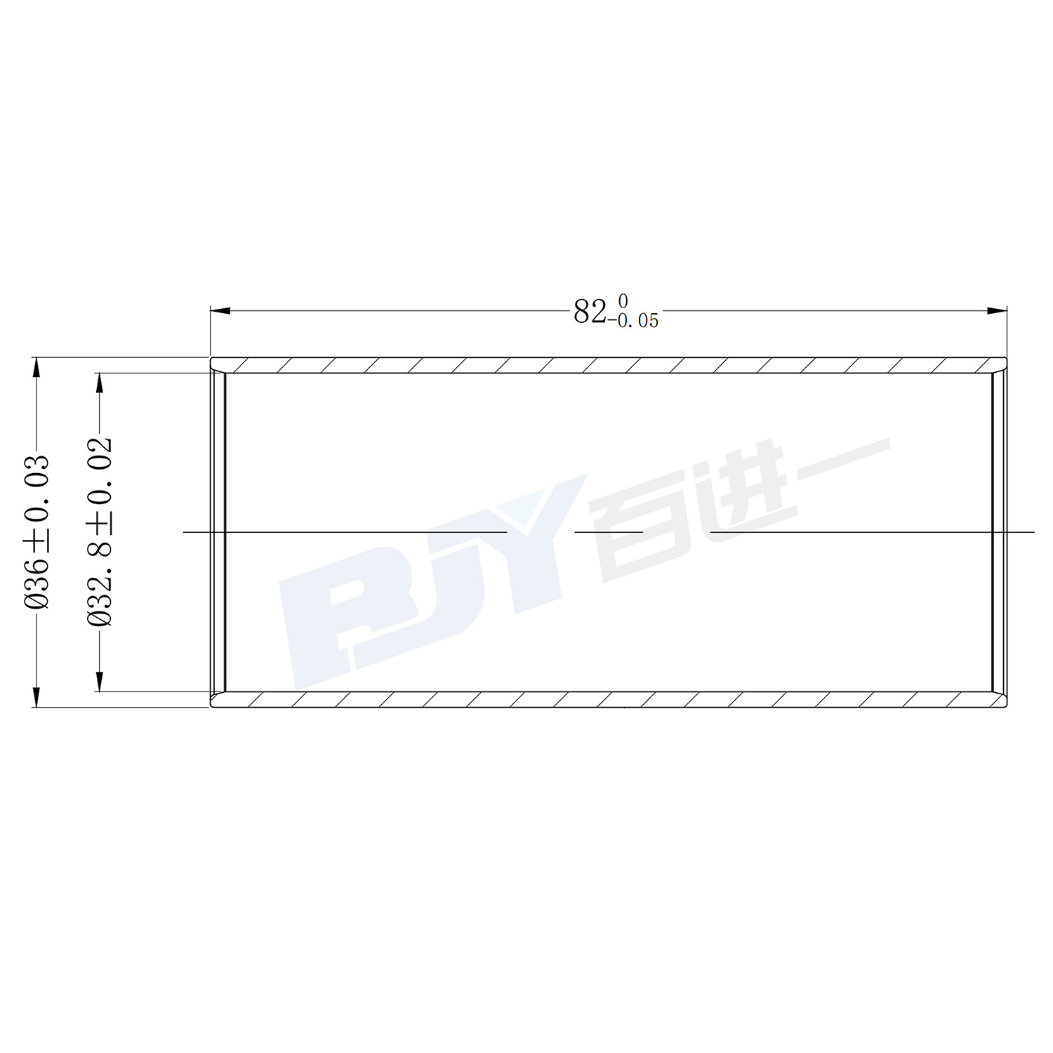 BJY 36*82 Take-out Plate