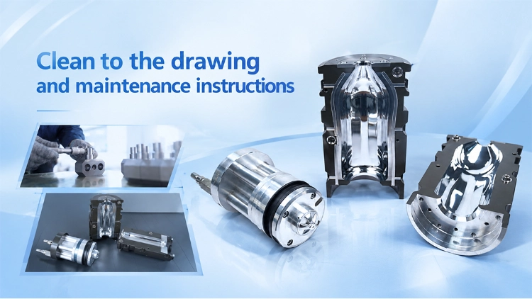 Clean to the drawing and maintenance instructions