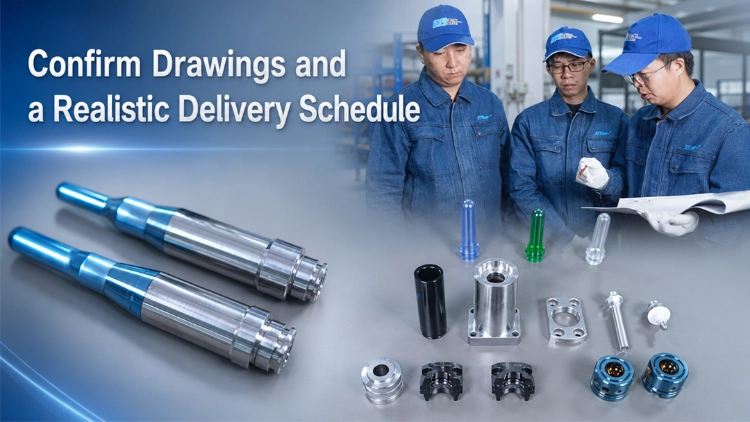 Confirm Drawings and a Realistic Delivery Schedule