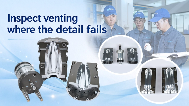 Inspect venting where the detail fails